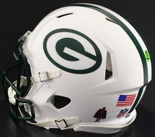 GREEN BAY PACKERS NFL Riddell SPEED Full Size Authentic Football Helmet