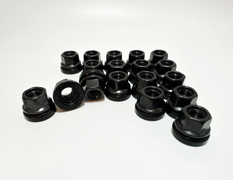 32 tuercas planas de fábrica OEM 14x2,0 para Ford 99-02 F-250 F-350 Excursion Foto 2 de 4