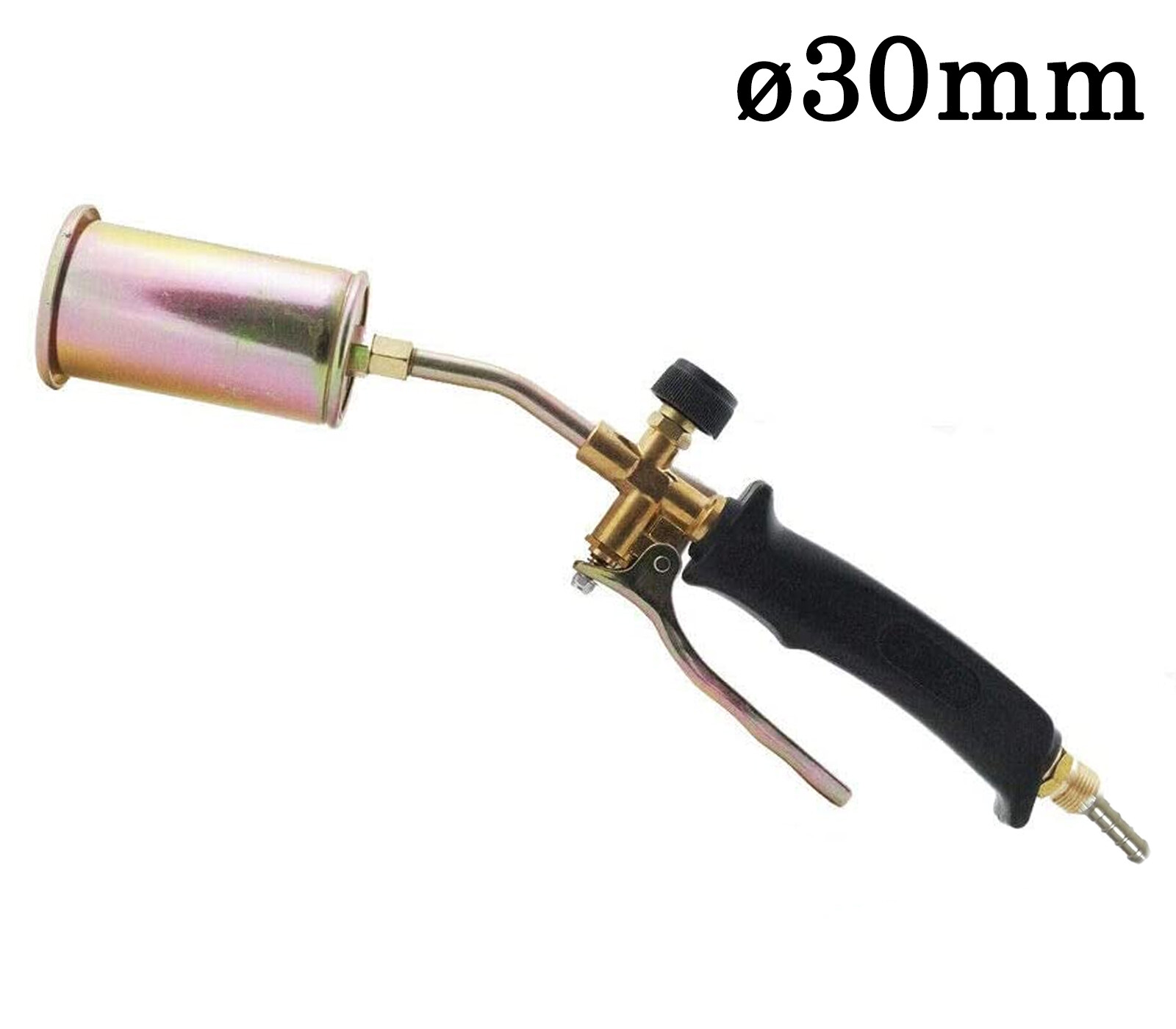 Cannello saldatore a gas 30mm bruciatore a leva saldare brasare stagnare