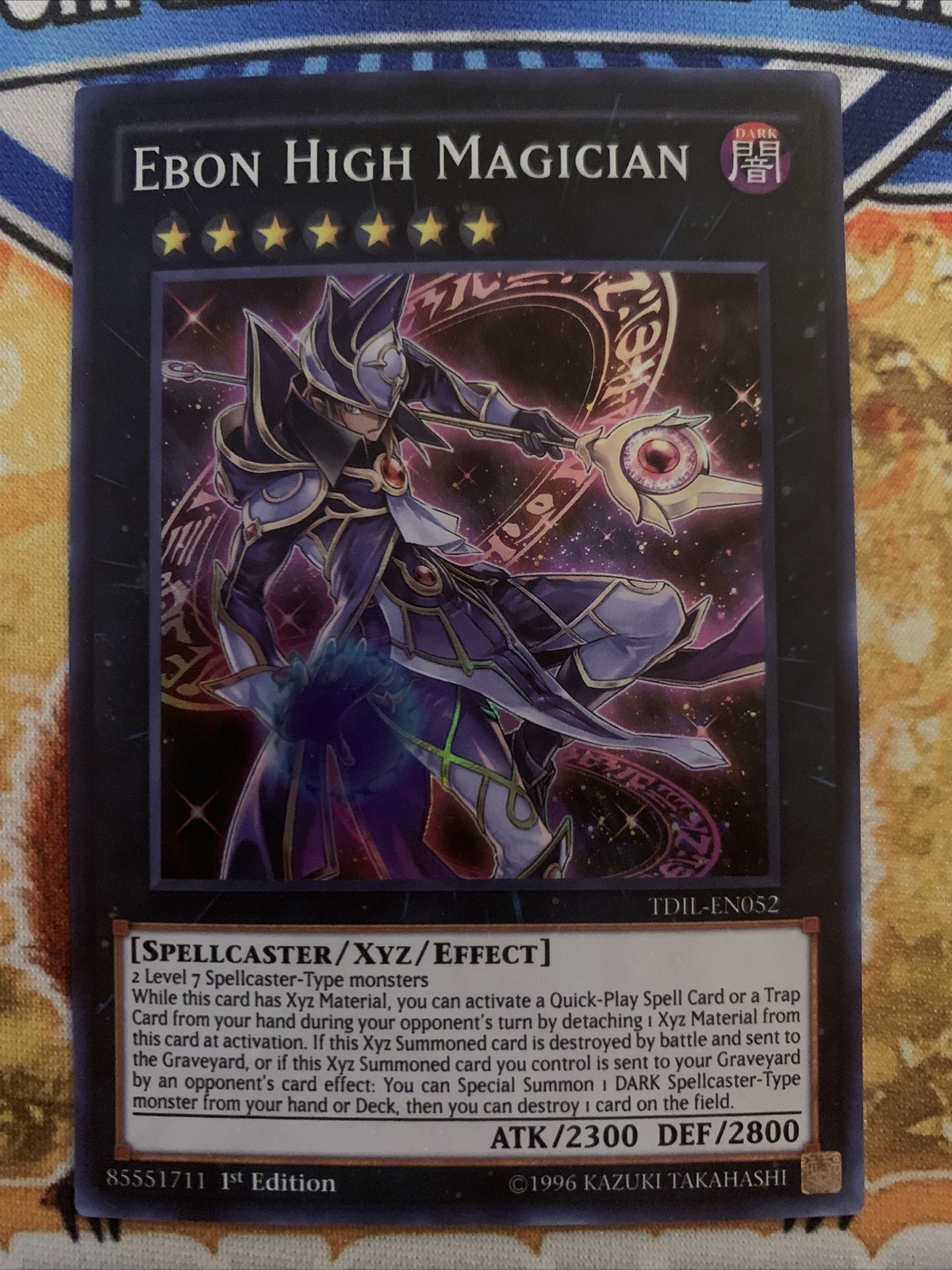 YUGIOH Ebon High Magician TDIL-EN052 1st Edition NM NEVER PLAYED!!! | eBay