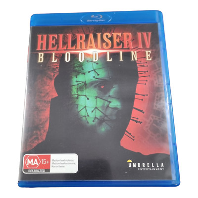 Hellraiser (IV) Bloodline - Rare Umbrella Bluray, 1996 - All Regions