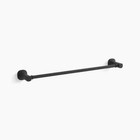 Kohler Ealing 24 inch Towel Bar /Rail in Black Matte - R31065-BL