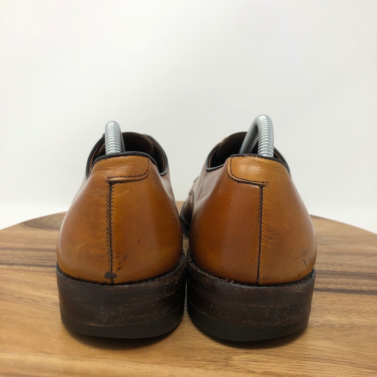 Allen Edmonds Bond Street Men’s Cap-Toe Leather Oxfords Size 11.5 AAA Walnut Allen Edmonds Park Ave Cap Toe Walnut Brown Leather Oxford  main image 4