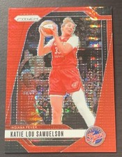 Katie Lou Samuelson - 2024 WNBA Prizm RED PULSAR PRIZM COLOR MATCH #'d /299