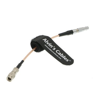 6in DIN 1.0/2.3 to 4 Pin Male Timecode Cable for Red Epic Scarlet from Atomos