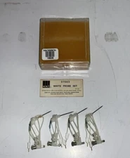 NEW Electro Scientific Industries ESI 31563 White 4-Lead Probe Set