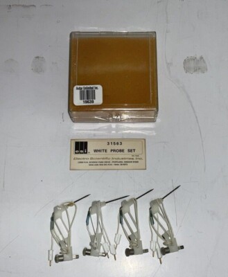 NEW Electro Scientific Industries ESI 31563 White 4-Lead Probe Set