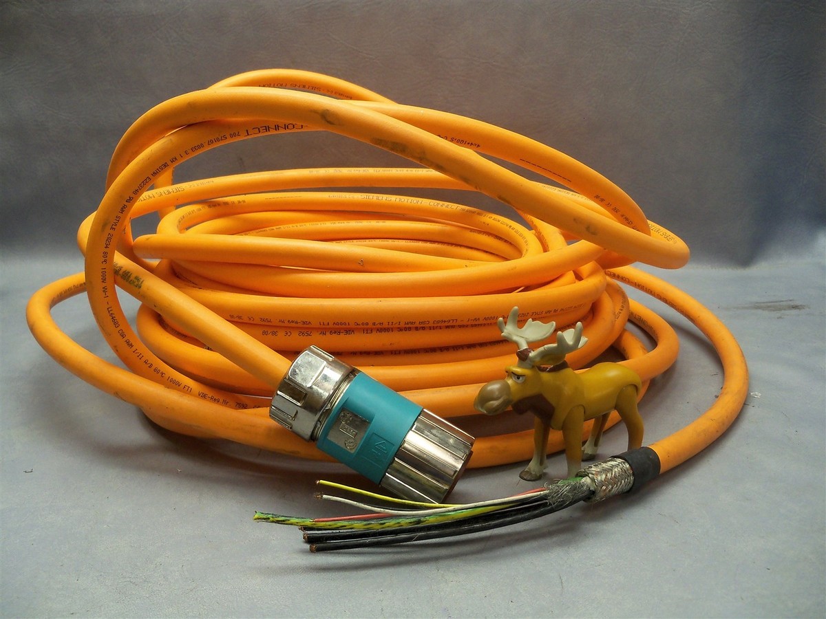 Siemens E223748 Motion-connect Cable 1000V Desina 61 Ft + Misc