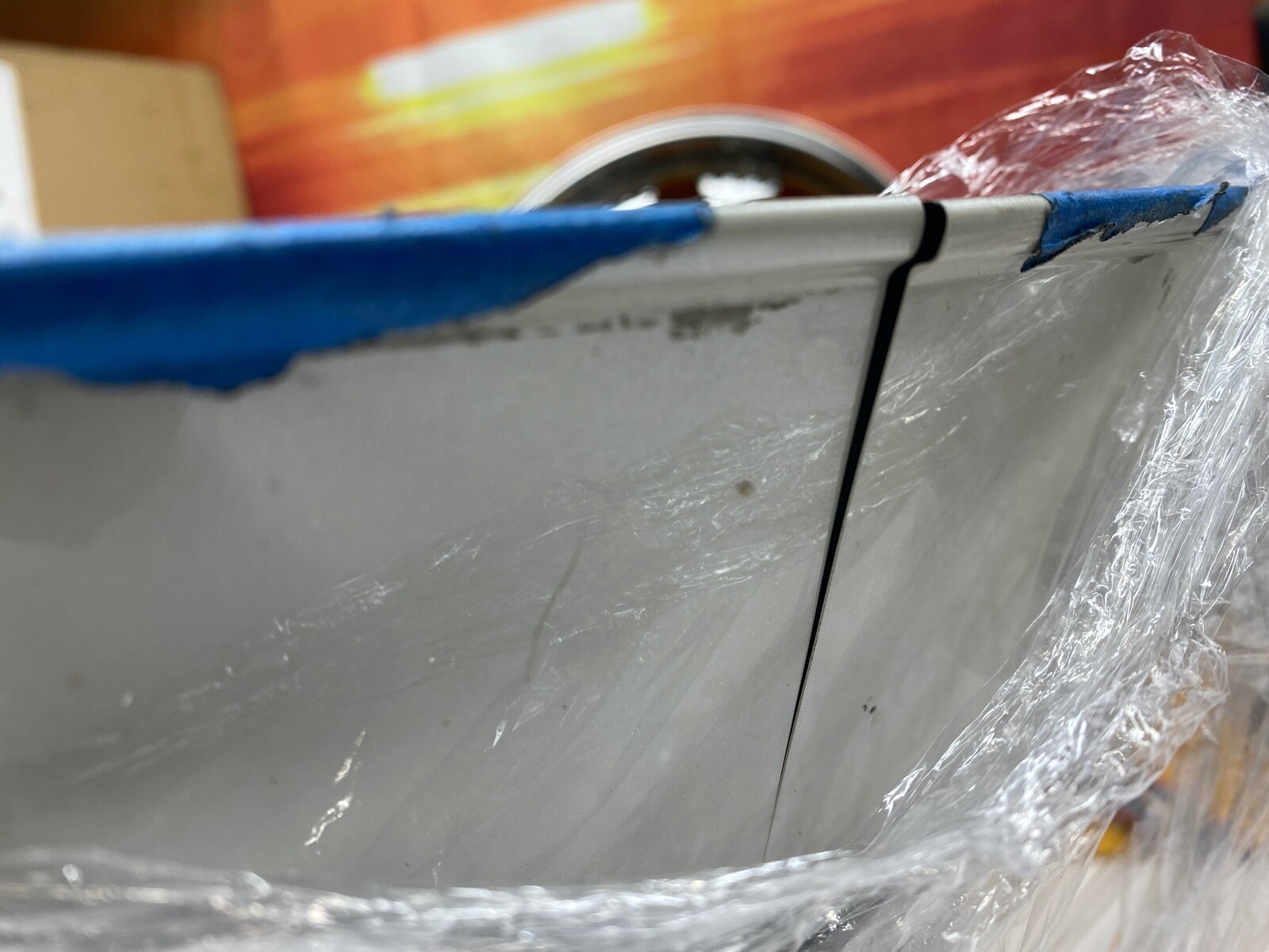 OEM Harley 97-13 Touring "Hawg Life" Left Side Saddlebag Bottom