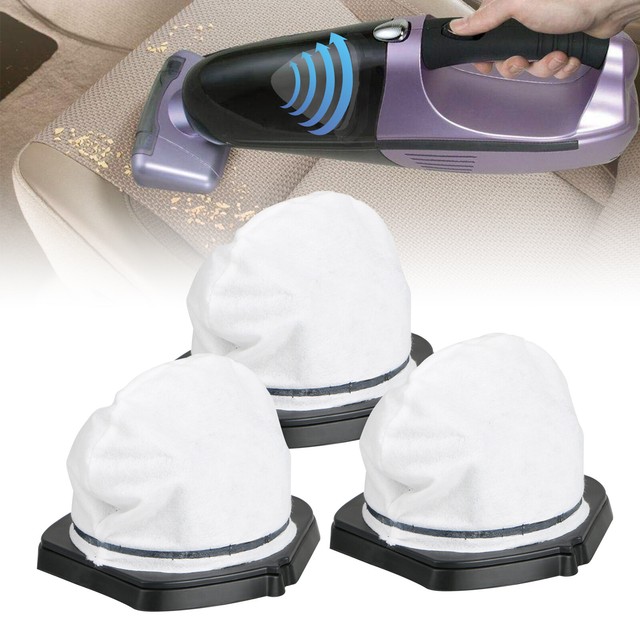 3 Dust Cup Filters For Shark Cordless Pet Perfect II Hand Vac XSB726N