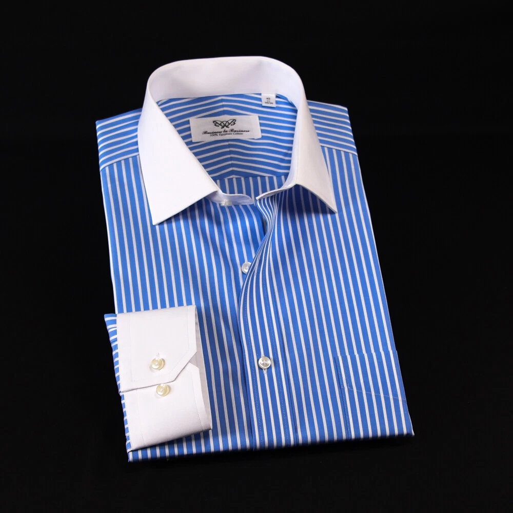 Louis Vuitton Shirt Men - UK XL - Blue 17 Vintage Clothing