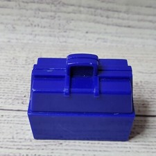 Vintage Buddy L blue toolbox