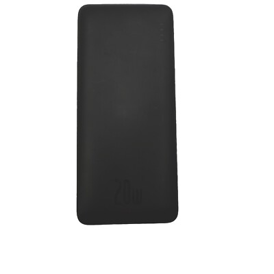 Baseus Portable Charger, 20W PD QC Power Bank Fast Charging, 10000mAh Slim Pack