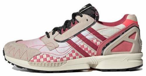 VINTAGE ADIDAS ORIGINALS ZX 800 VIOLET TURQUOISE RED RUNNING MEN