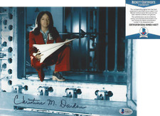 CHRISTINE DARDEN NASA ENGINEER MATHEMATICIAN SIGNED 8x10 PHOTO 3 BECKETT COA BAS