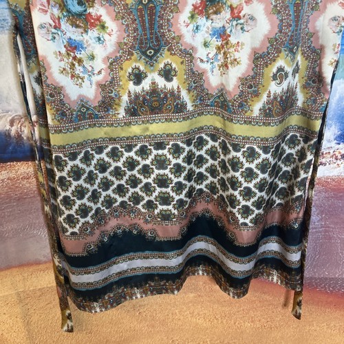 Avoca Anthology Dublin Fleur Printed Dress with Beaded Neckline. Size 3.#T - Picture 7 of 21