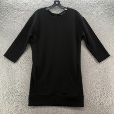 Athleta Dress Womens Small Cozy Karma Back Zip Sweatshirt 3/4 Zip Stretch
