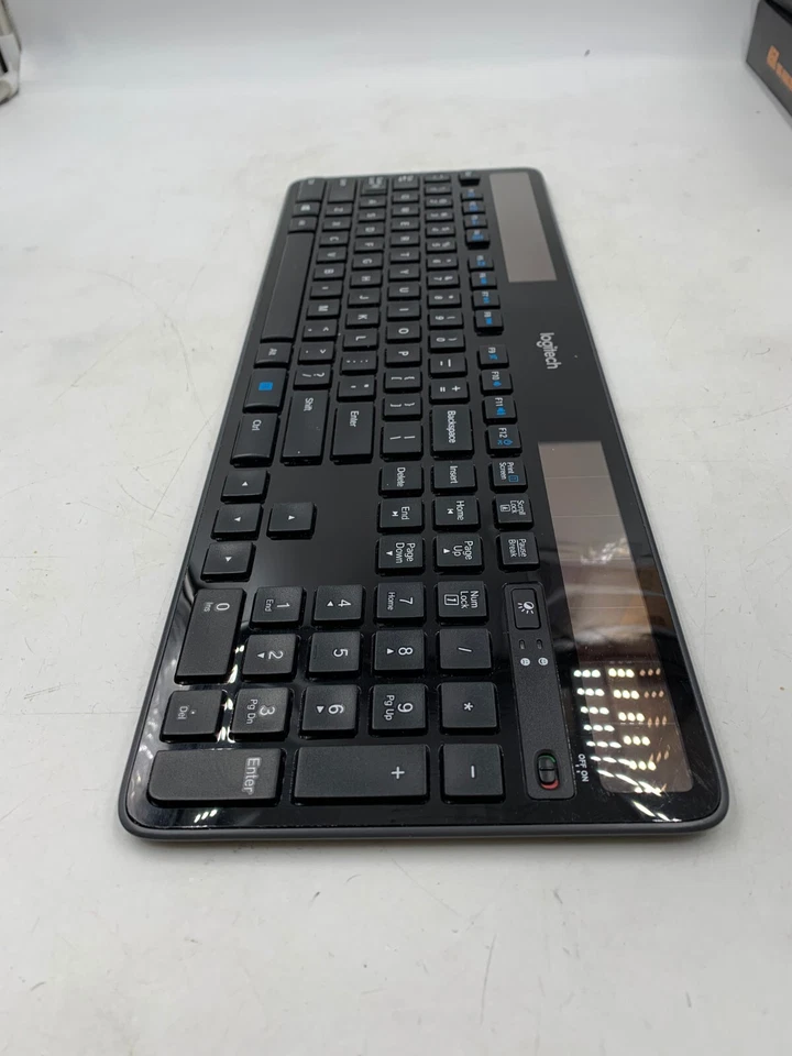 Logitech K750 Wireless Solar Keyboard - NO Receiver - Black (NEEDS NEW BATTERY!) - Image 4 of 4