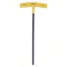 Bondhus 13312 1/4" Hex Tip Graduated Length T-Handle, 6.5", 2 Piece