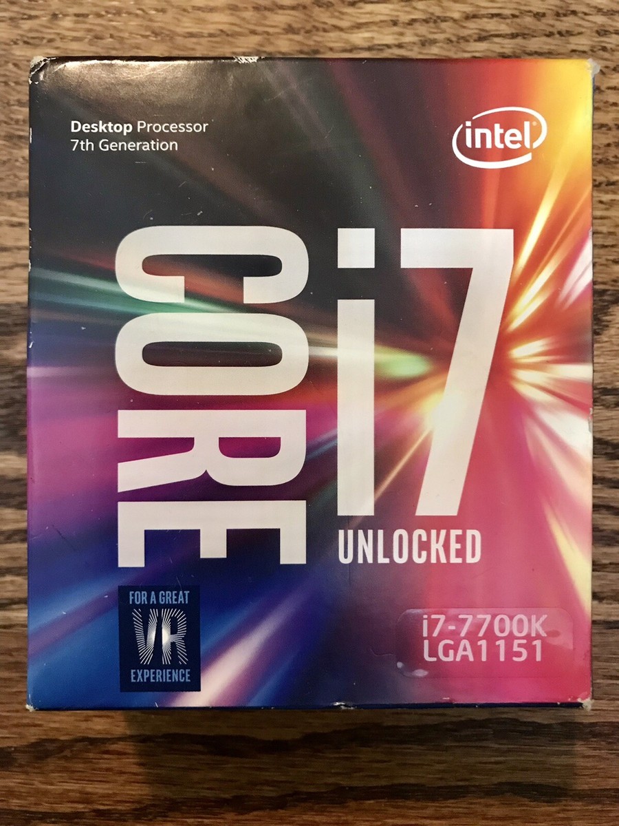 Intel i7-7700K, 4.2GHz LGA 1151, BX80677I7700K - Intel