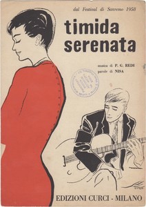 Redi Gino Spartito Illustrato Musica Timida Serenata Nisa Crepax Sanremo 1958 Ebay ebay