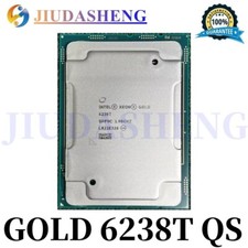 Intel Xeon Gold 6238T QS LGA-3647 1.90GHz 22-core 30.25MB server CPU processor