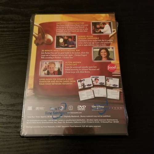Ratatouille Cooking Fun For All Ages (DVD) Wal-Mart Bonus DVD - Disney Movie - Picture 2 of 2