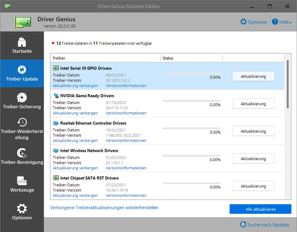 Driver Genius 22 Platinum 👍 Download Lizenz für 1 Jahr / 3 PC EAN 4023126123923 - Bild 3 von 4
