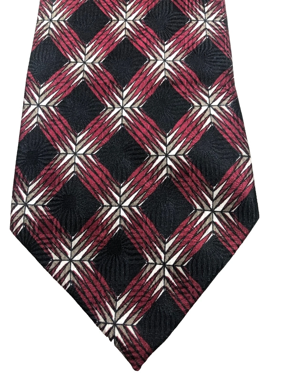 Corbatas para hombre geométrico Oleg Cassini