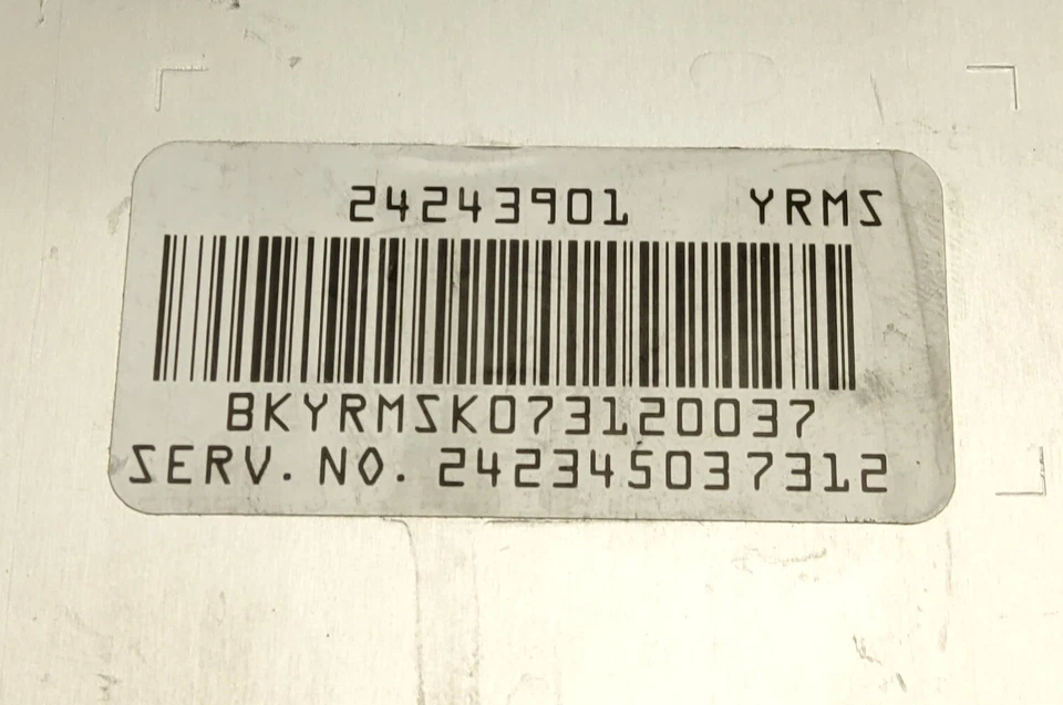 Módulo de control de transmisión computadora Chevrolet Impala 24243901 2010 Foto 2 de 4
