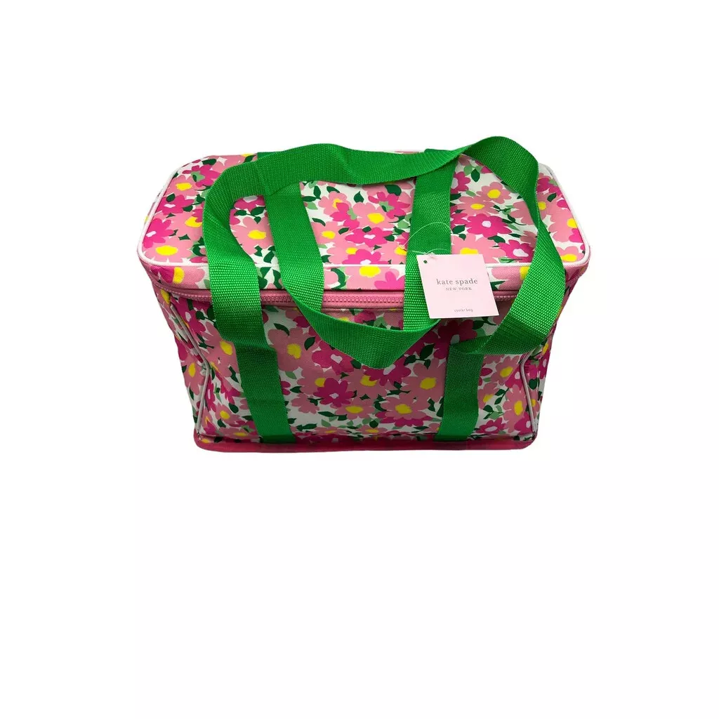 NEW Kate Spade Vintage Garden Cooler Bag Pink Floral Large eBay