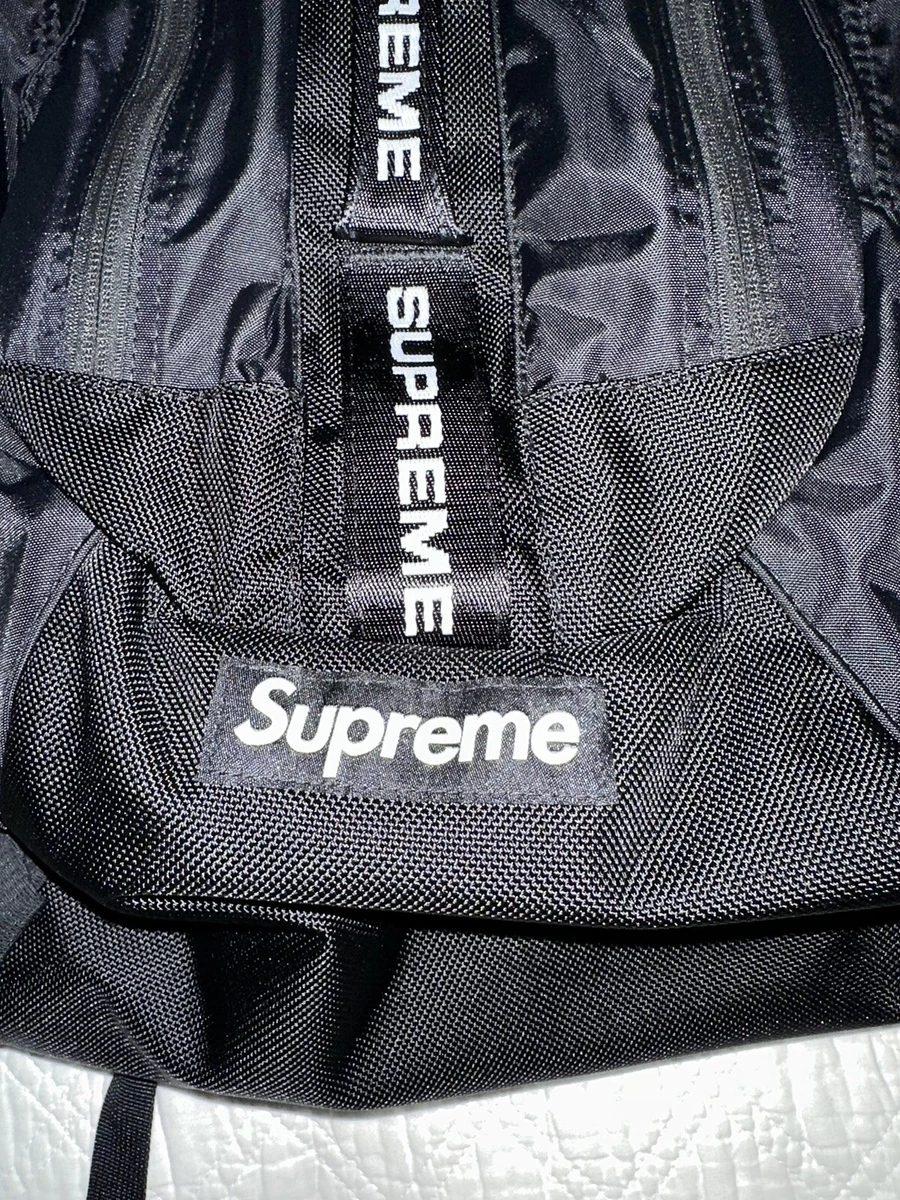 Supreme Backpack (FW22) Black | eBay