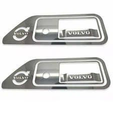 6Pcs Door Handle Lid Chrom S.Steel for Volvo FH-FM All Models