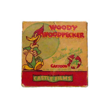 Castle Films 16mm Woody Woodpecker 457 Ace In The Hole Cartoon