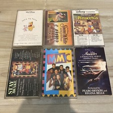 DISNEY Cassette Lot Mickey Mouse Club (MMC) 93 Snow White Take My Head Pinocchio