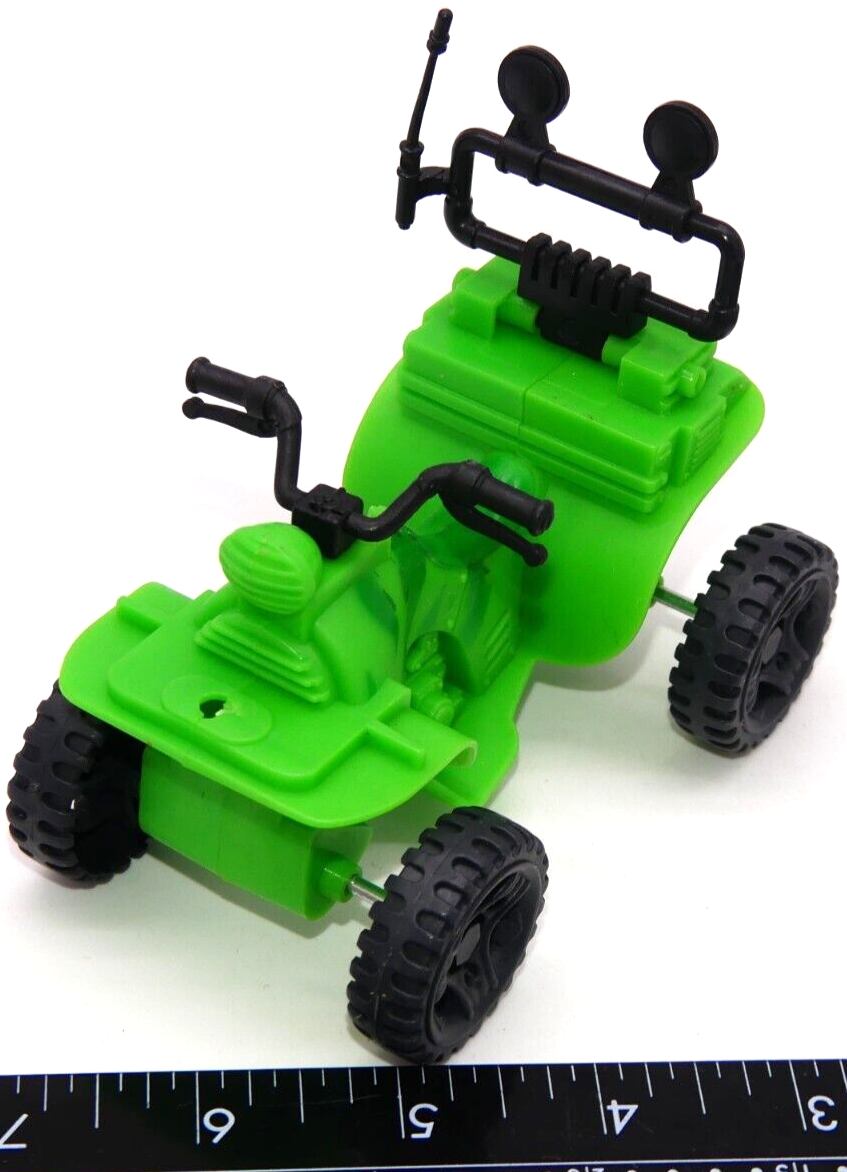 Plastic ATV Green Four Wheeler Vehicle Toy No Figure | eBay