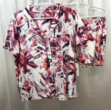 Women's P J Salvage Pajamas  Headband Large Palm