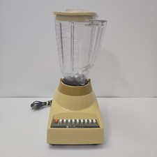 Vintage Wizard Solid State 9-Speed Blender Tested Works Great "Rare"
