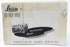 Original Authentic Leica Instruction Manual for Leica IF IIF IIIF English 1954