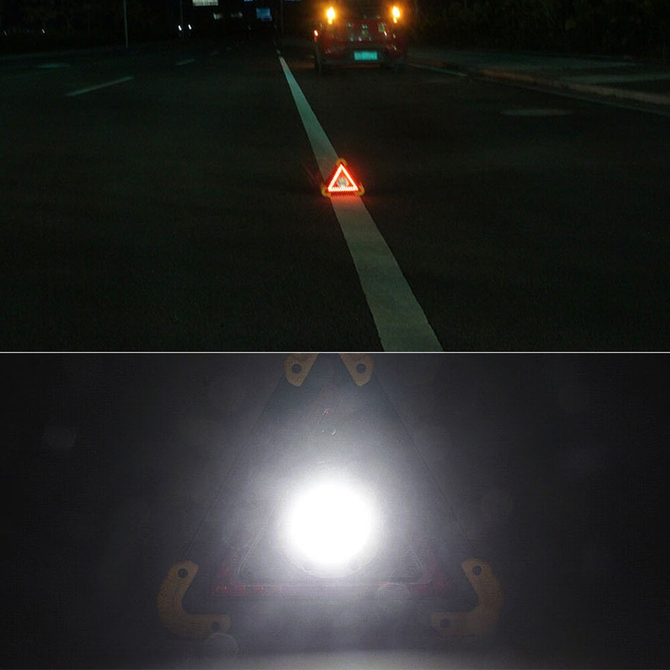 Led Rouge Panne Au Auto LED Warndreieck Warnleuchte PKW Auto 30W Warnlicht Signal Panne Rot ...