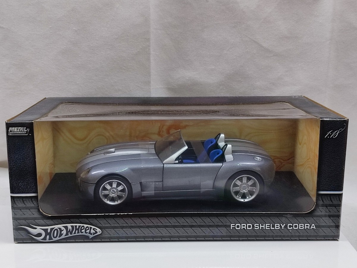 ミニカー HOTWHEELS Ford Shelby Cobra Concept 1/18 Hot wheels 1/18 Ford Shelby Cobra New Model American Muscle Car | eBay
