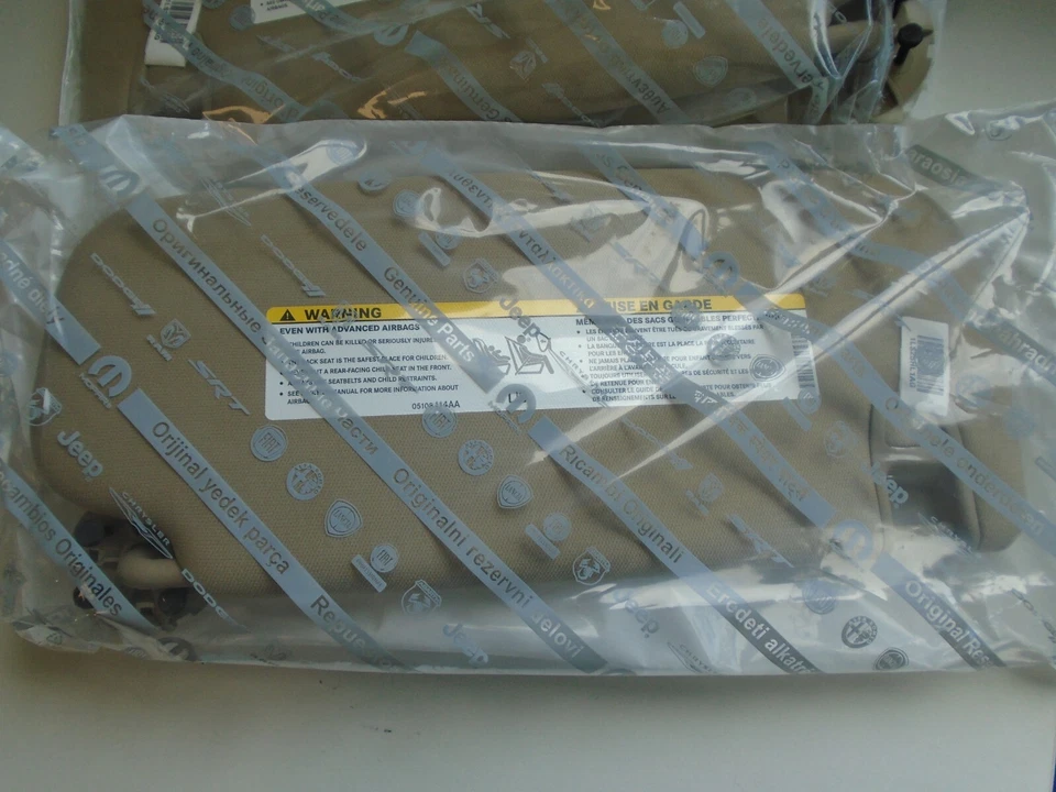 Mopar Sun Visor Set Left & Right Jeep Grand Cherokee 2011-2013 Beige CBXZR712AA — 第 4/4 张图片
