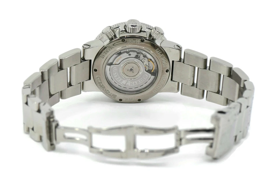 Ulysse Nardin Maxi Marine Stainless Steel Watch 353-66 - Image 3 of 3