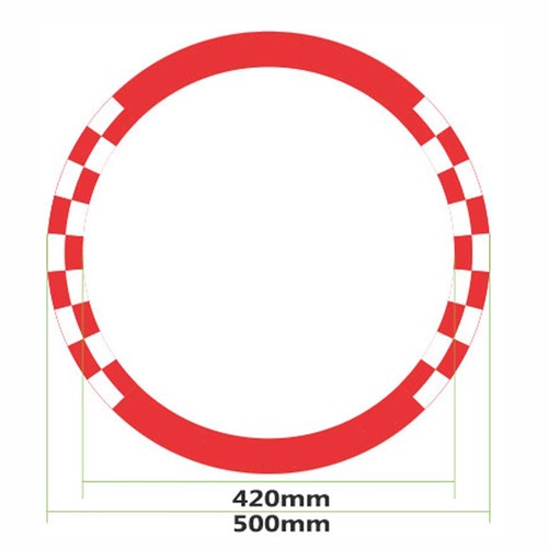 Flying Racing Gate Door 3pcs 500mm for RC Racing Freestyle J4J5 - Picture 2 of 5