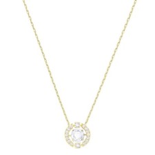 Genuine Swarovski Swarovski Gold Plated Sparkling Necklace 5284186