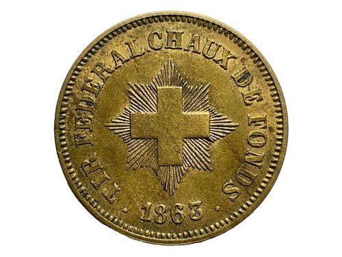 5 FR SWISS Francs 1968 B Confoederatio HELVETICA Collectible