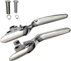 HD Chrome Cable Clutch Brake LSR Lever Set Pair Harley Breakout 107 18 20