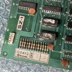 1984 NICHIBUTSU Bottom Pcb Board Only Untested ARCADE VIDEO GAME C73
