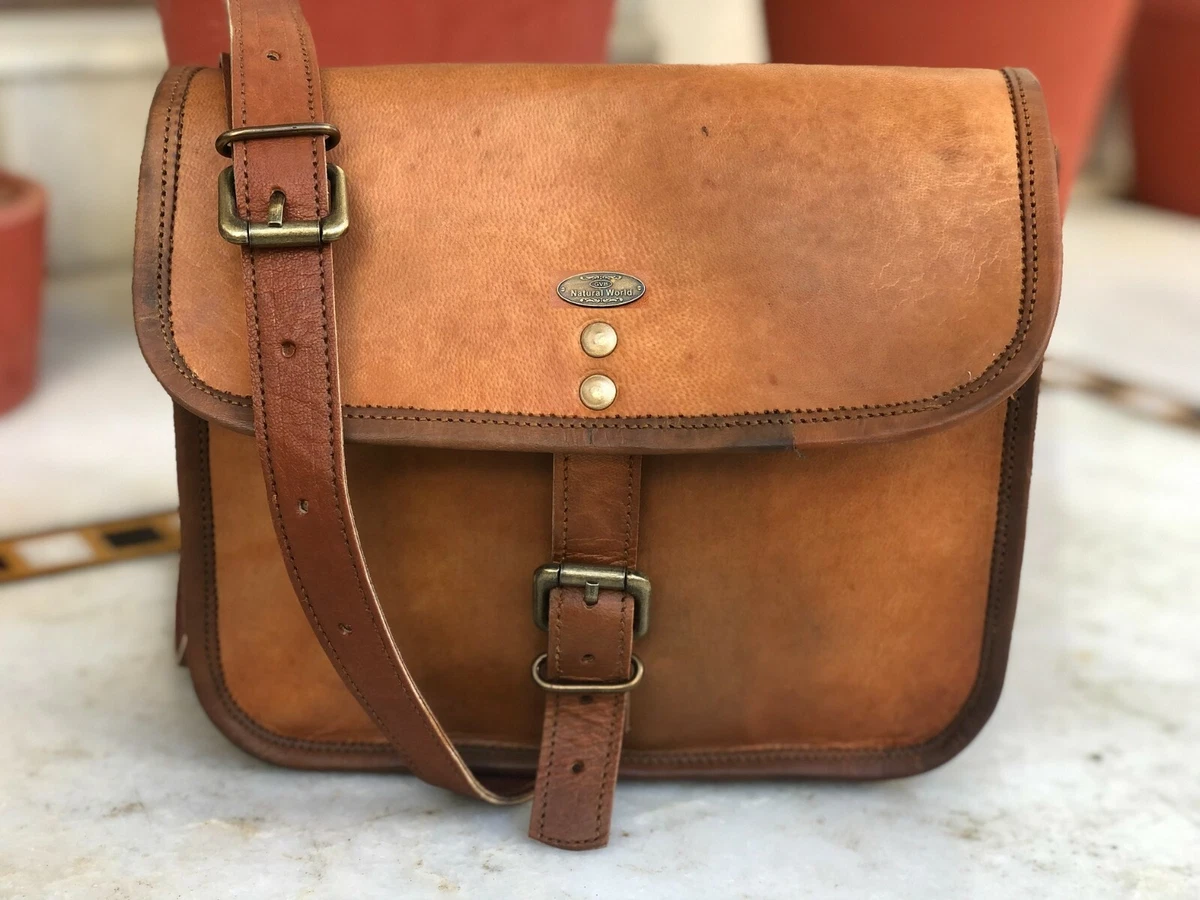 Leather cheap satchel purse