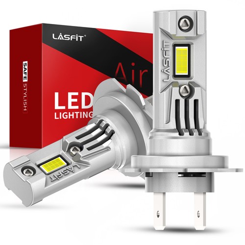 Lasfit H7 LED Headlight Bulbs High or Low Beam 6000LM Super Bright LCair Series - Picture 13 of 15